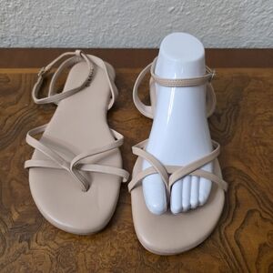 New TORRID Chic Nude Sandals